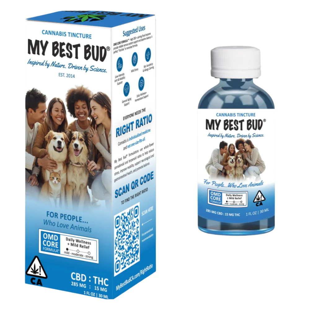 MY BEST BUD - My Best Bud - Core CBD:THC 285mg:15mg - Tincture Main Image