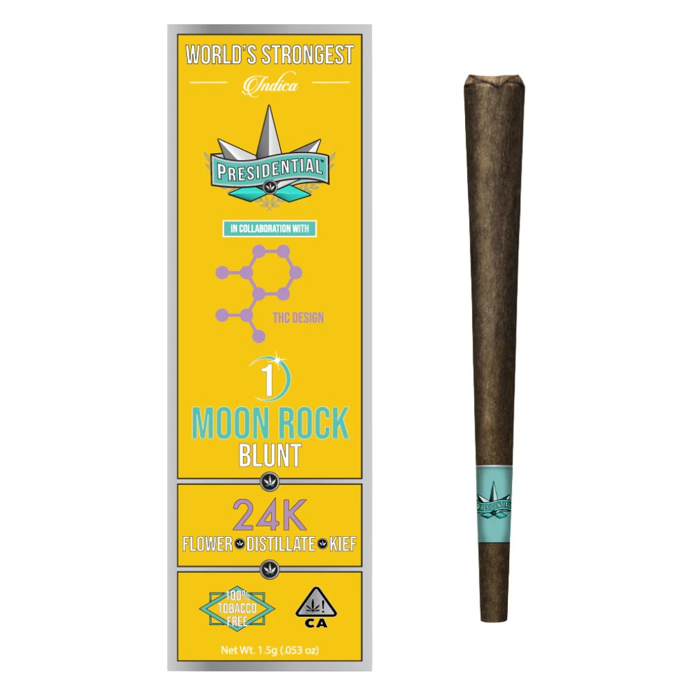 Presidential - Presidential Moonrock - 24k (I) - Infused Blunt - 1.5g Main Image