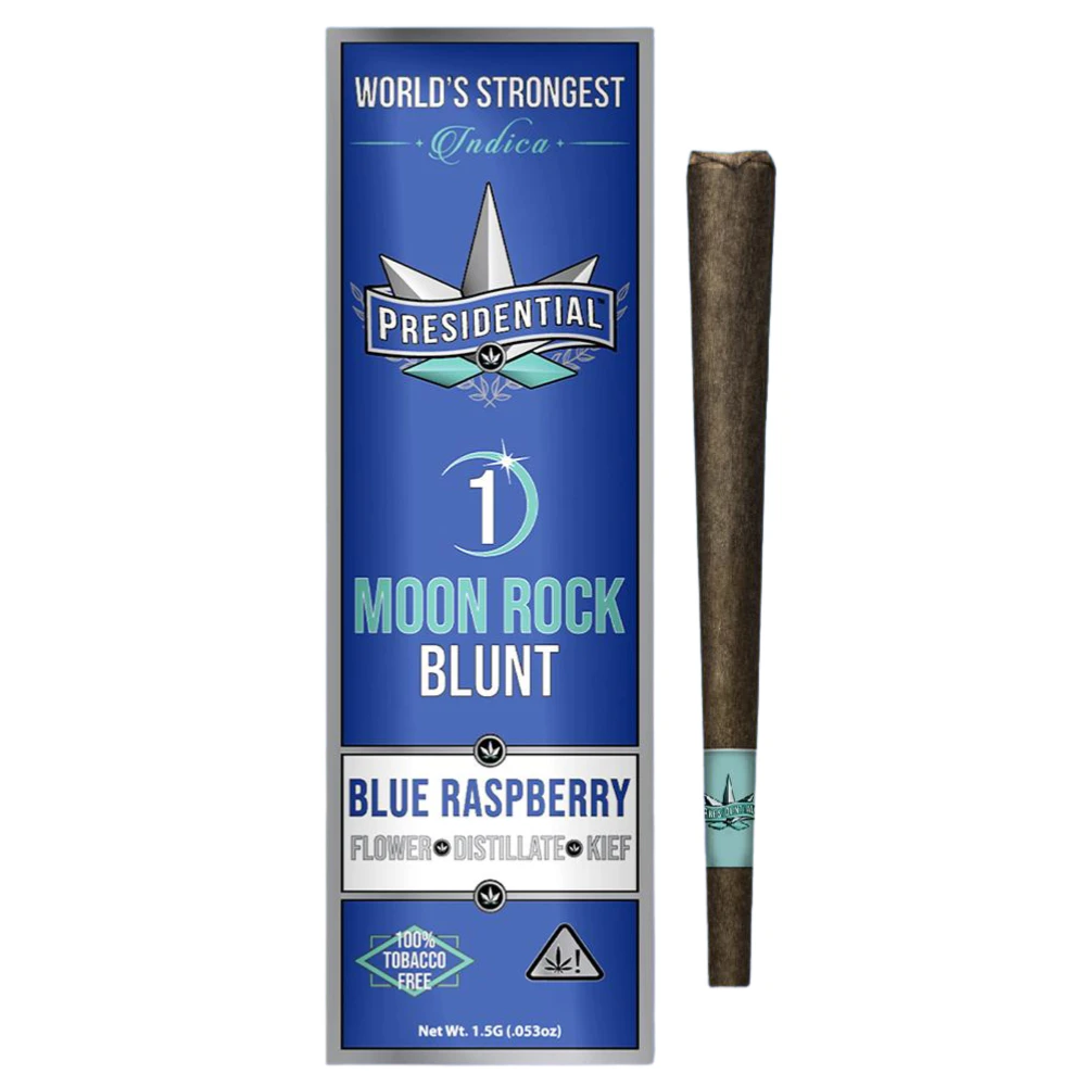 Presidential - Presidential Moonrock - Blue Raspberry (I) - Infused Blunt - 1.5g Main Image