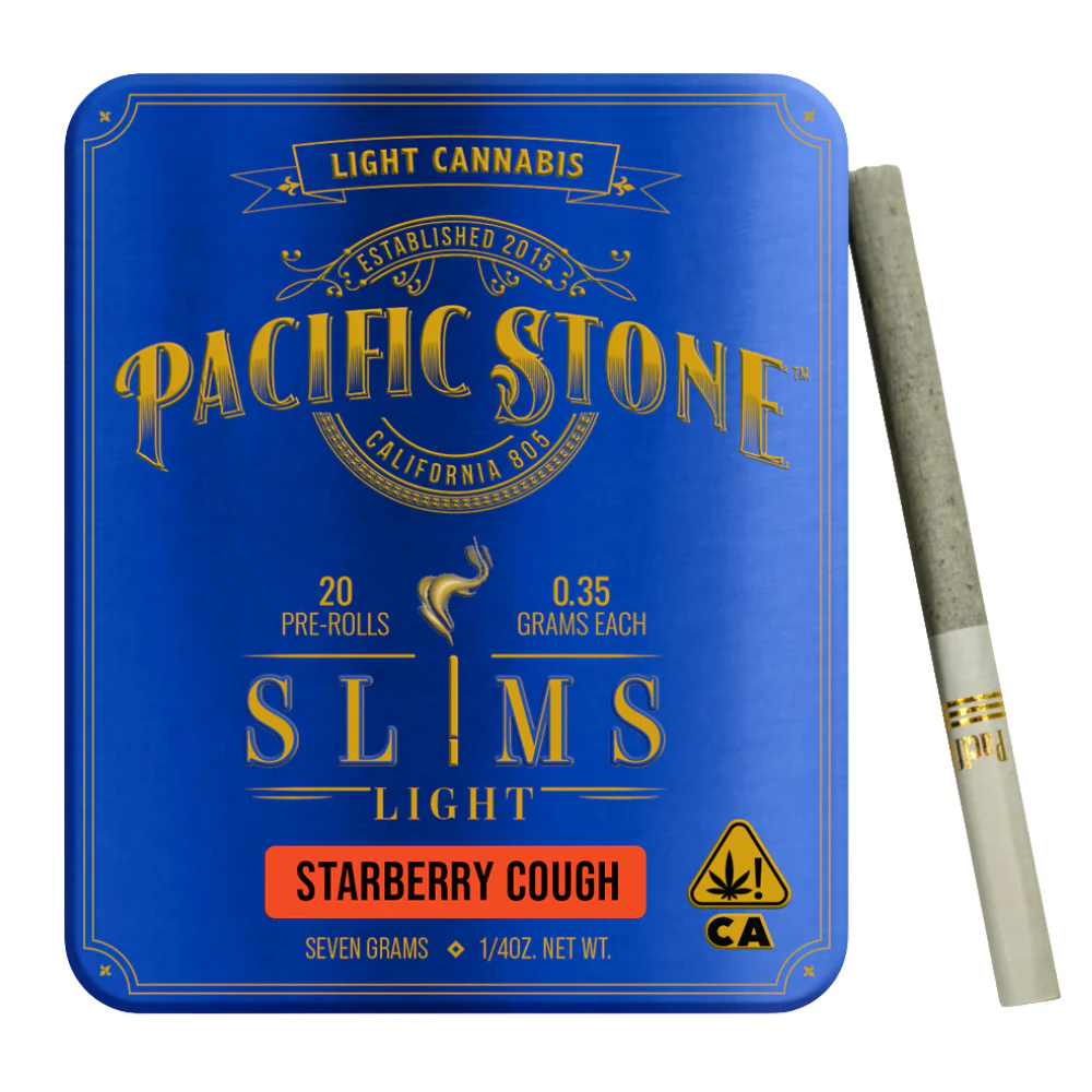 Pacific Stone - Pacific Stone - Starberry Cough (S) - Light Slims - 20pk - 7g Main Image