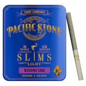 Pacific Stone - Wedding Cake (I) - Light Slims - 20pk - 7g