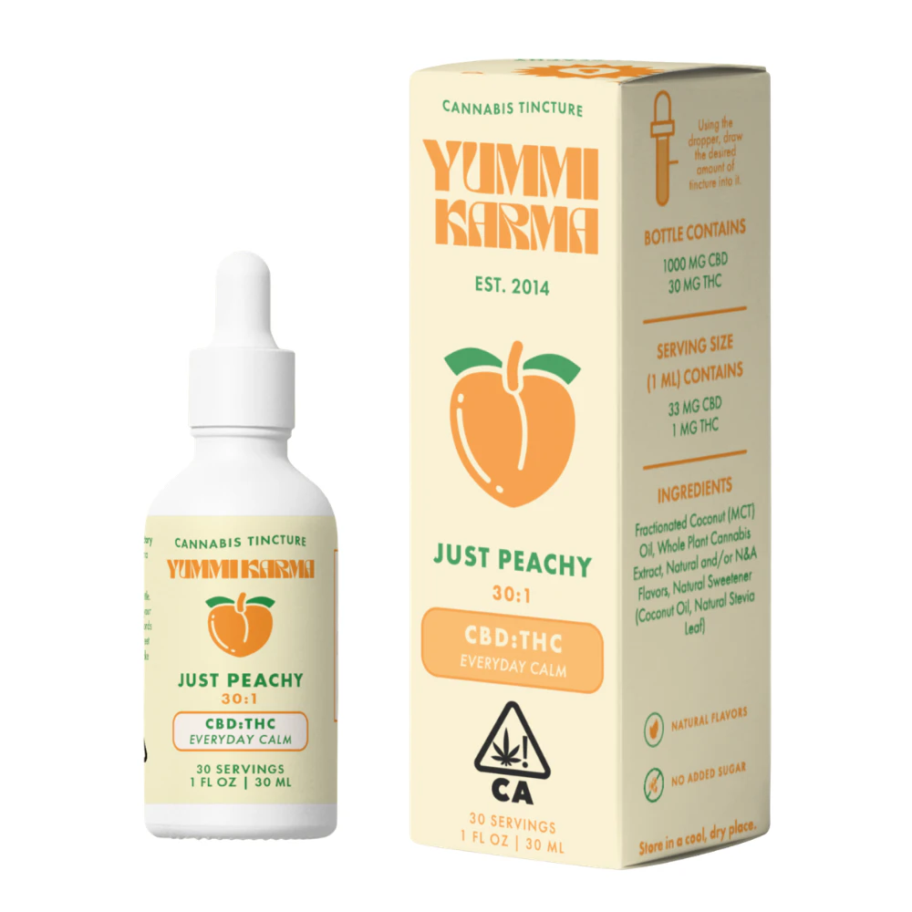 Yummi Karma - Yummi Karma - Just Peachy 30:1 - Tincture Main Image
