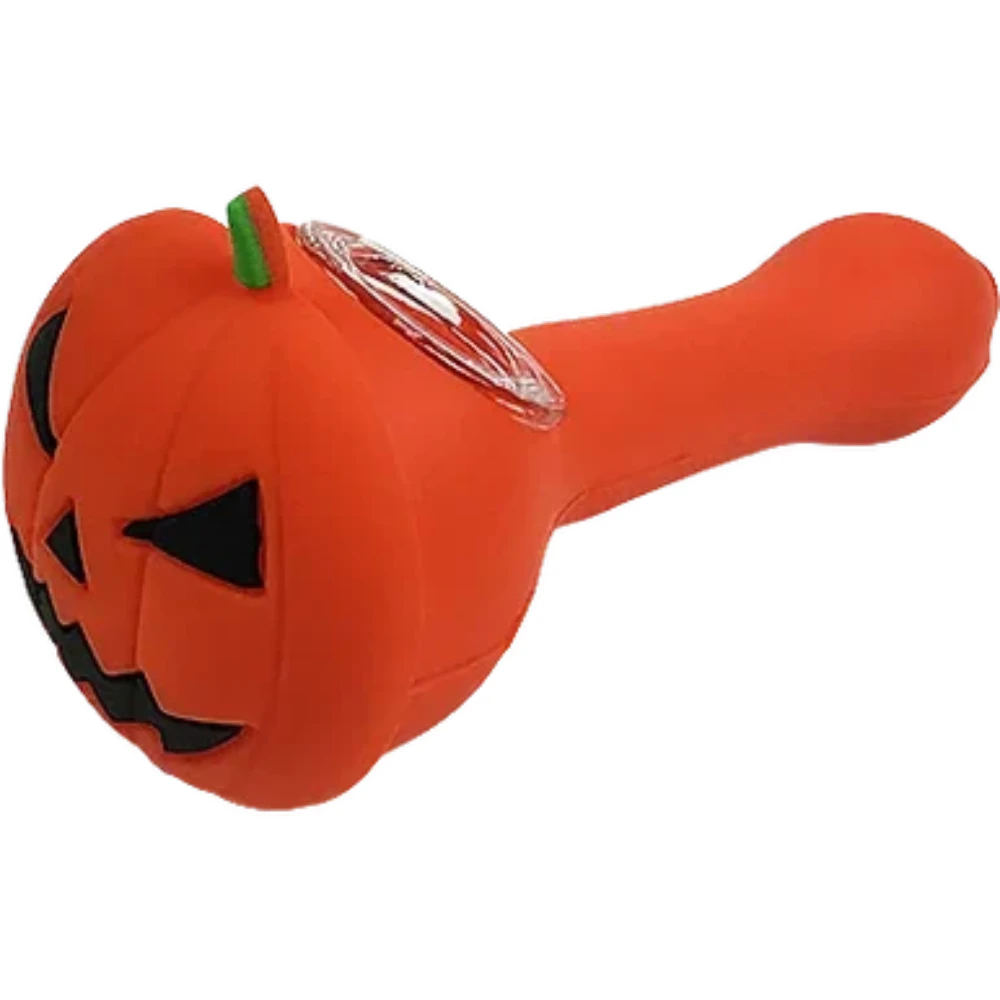 Luv Buds - SirEEL - 5" Silicone Halloween Jack O' Lantern Pipe Main Image