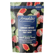 Smokiez - Trifecta - Sour Midnight Prickly Pear 1:1:1 CBD:CBN:THC - Gummy - 100mg