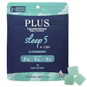 Plus - Cloudberry - 5:1:1 THC:CBD:CBN - Sleep Gummy - 20pk - 140mg