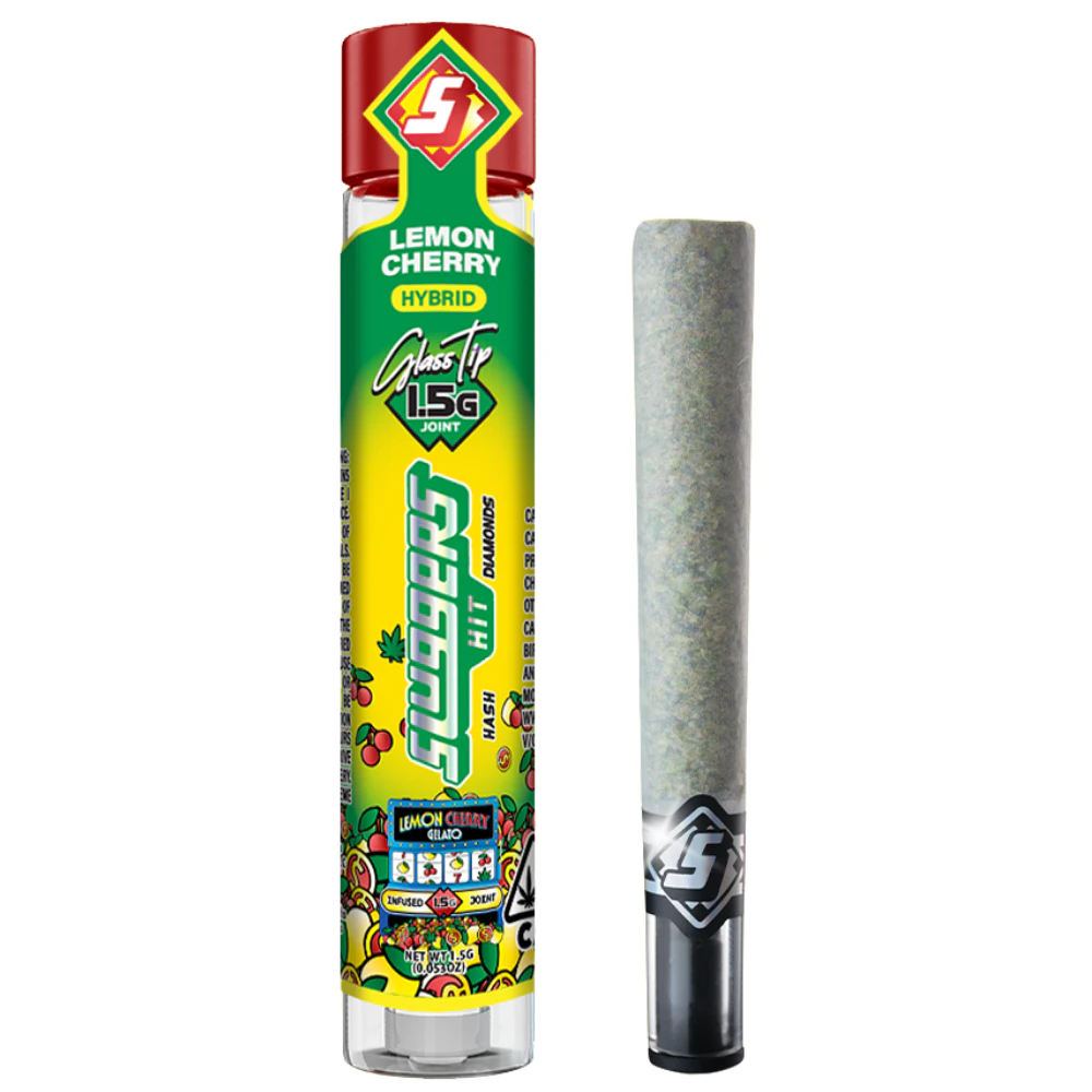 Sluggers - Sluggers - Lemon Cherry Gelato (H) - Infused Joint - 1.5g Main Image