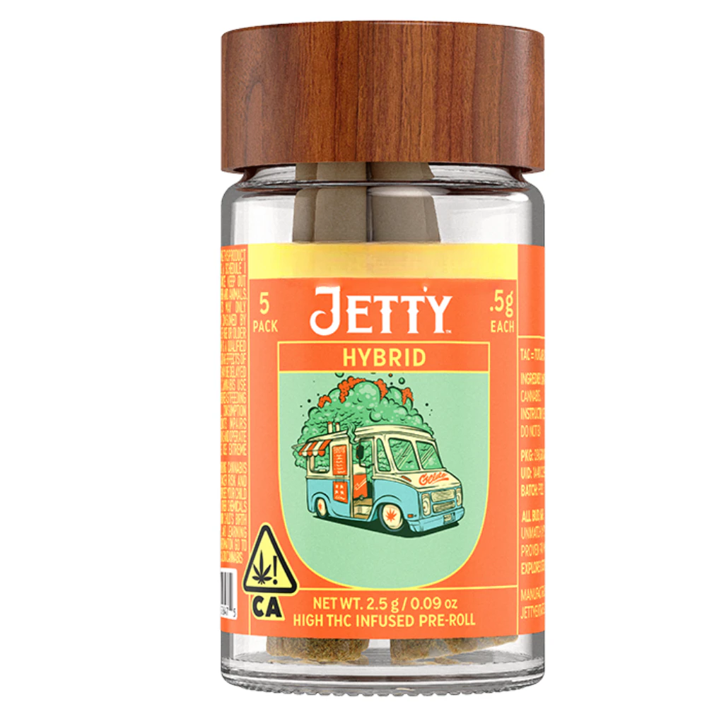 Jetty - Jetty - Gelato x Gelato (H) - 5pk - Infused Joint - 2.5g Main Image