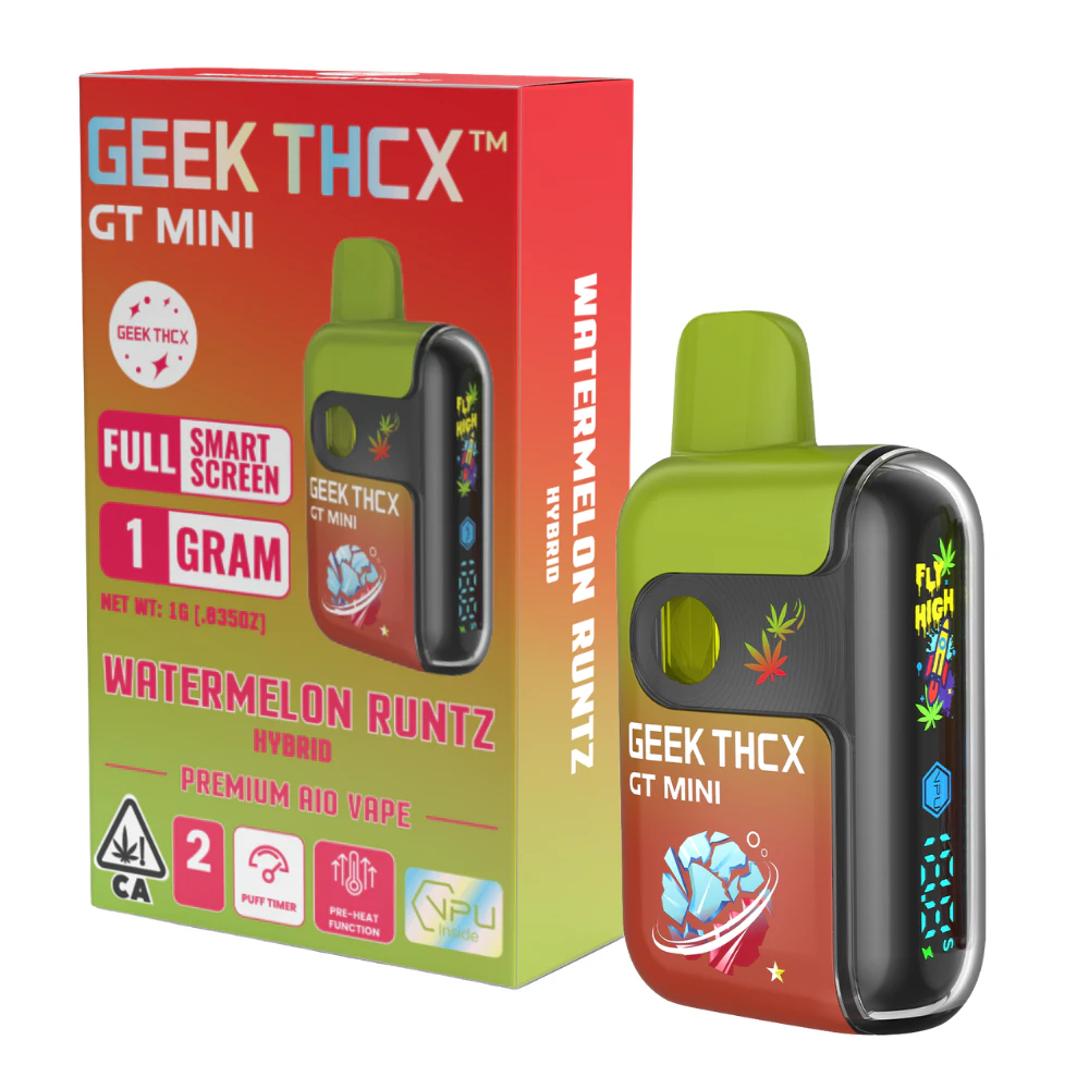 geek bar - Geek THCX - Disp - Watermelon Runtz (H) - 1g Main Image