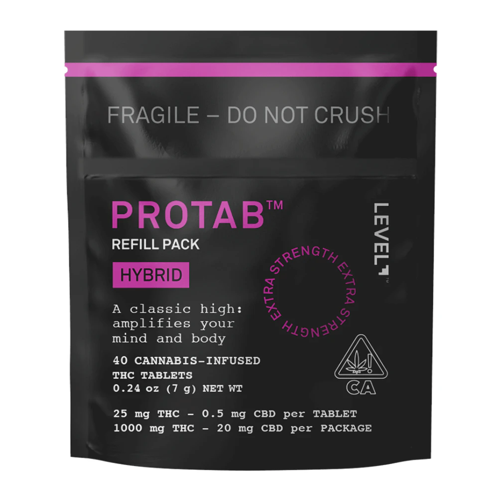 LEVEL - Level Protab - Refill - Hybrid - Tablets - 40pk - 1000mg Main Image