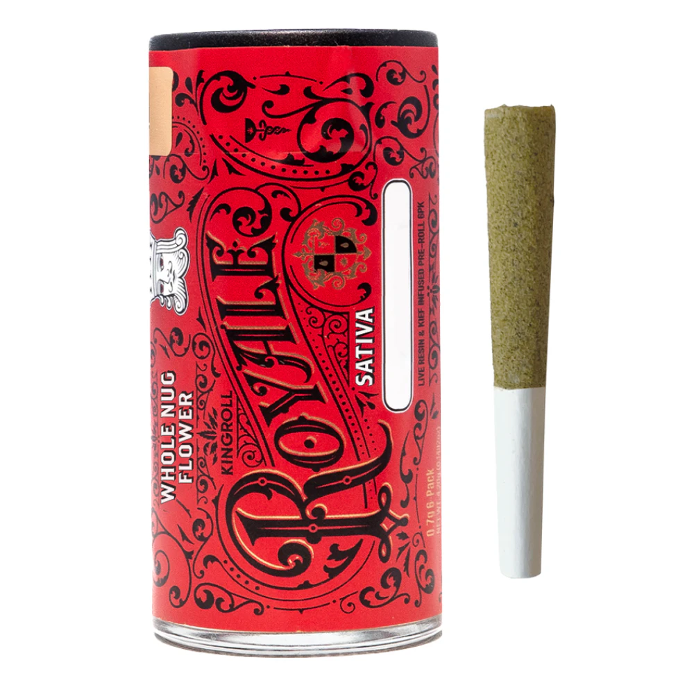 Kingroll - Kingroll - Jr - Royale - Sequoia Strawberry (S) - Infused Joint - 6pk - 4.2g Main Image