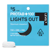 Level Protab - Single - Lights Out - Tablets - 100mg