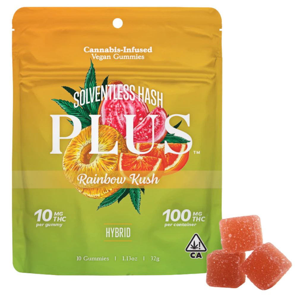 Plus - Plus - Rainbow Kush (H) - Gummy - 100mg Main Image