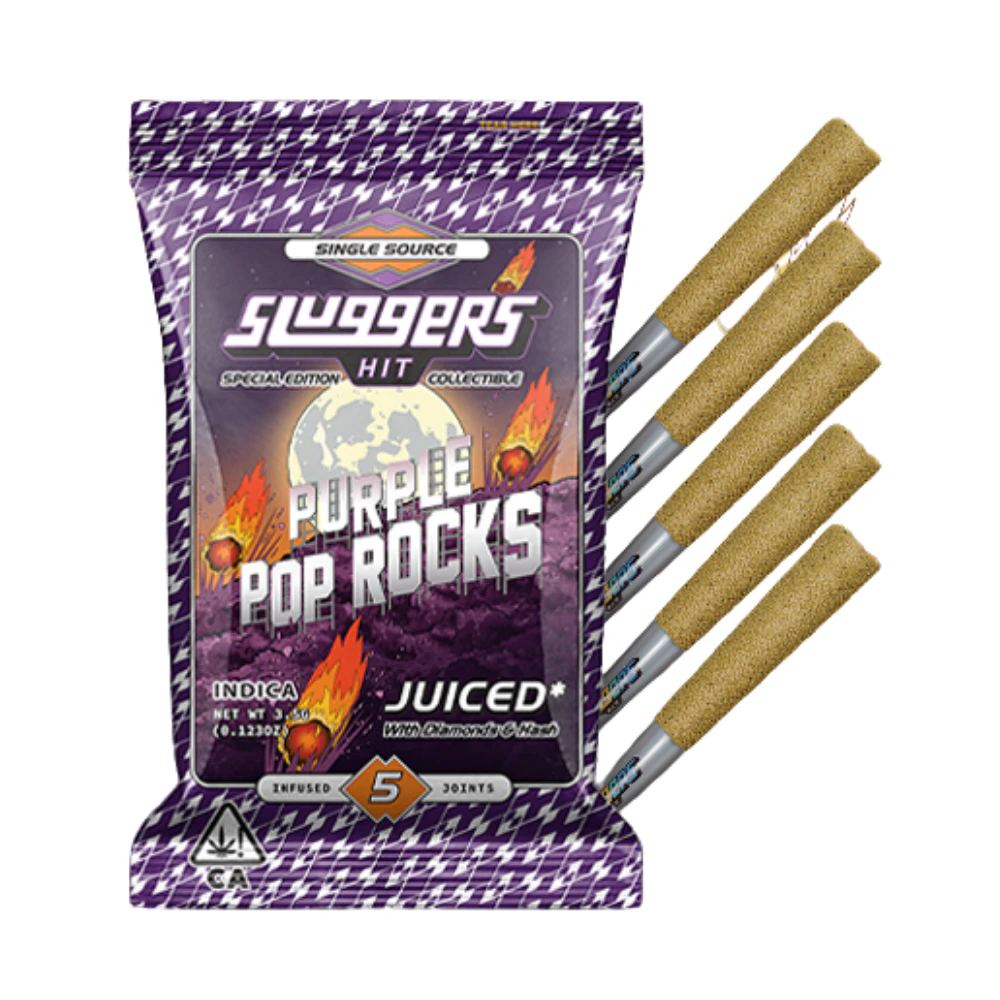 Sluggers - Sluggers - Purple Pop Rocks (I) - 5pk - Infused Joint - 3.5g Main Image