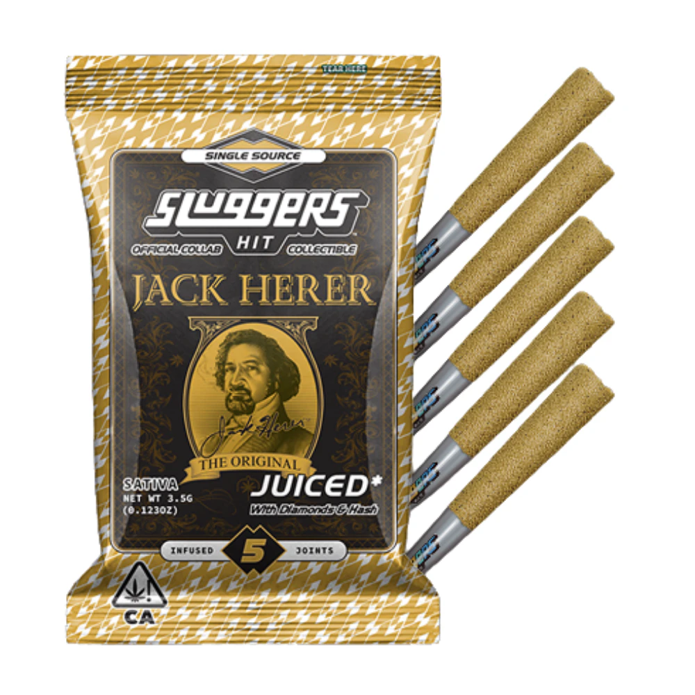 Sluggers - Sluggers - Jack Herer (S) - 5pk - Infused Joint - 3.5g Main Image