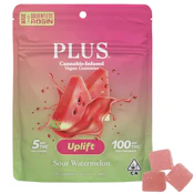 Plus - Sour Watermelon (S) - Gummy - 20pk - 100mg