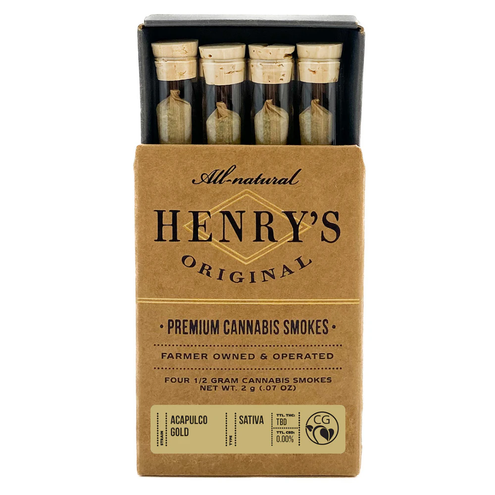 Henry's Original - Henrys - Acapulco Gold (S) - 4pk - Joint - 2g Main Image