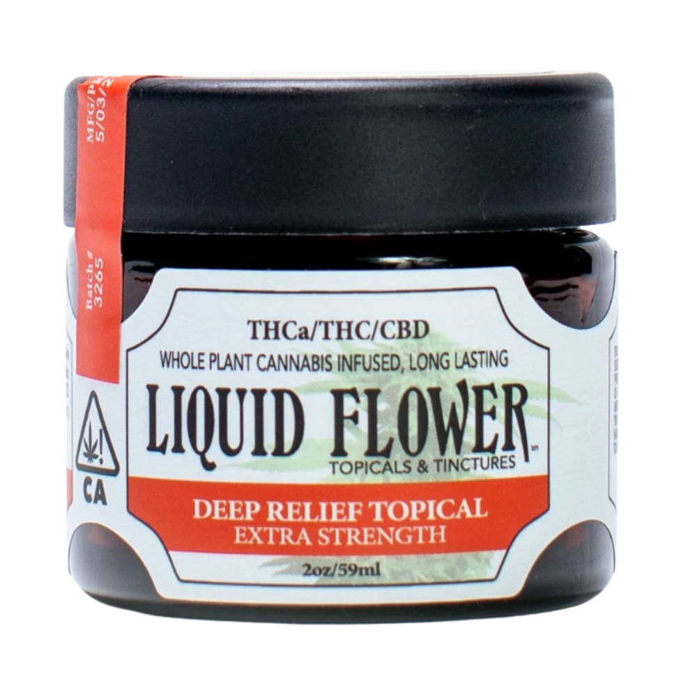 Liquid Flower - Liquid Flower - Deep Relief Topical - 2oz Main Image