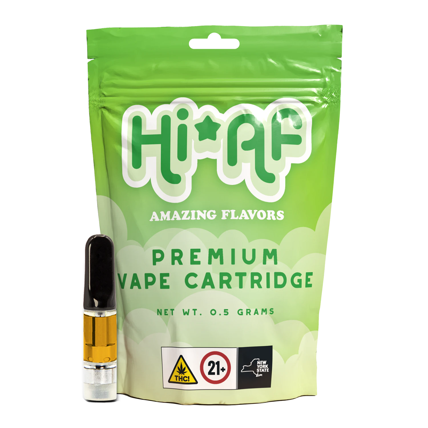 Hi*AF - Hi AF | Cartridge | Distillate - Kiwi Berry Bliss | 0.5g Main Image