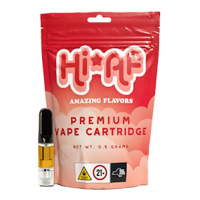 Hi AF | Cartridge | Distillate - Sweet Strawberry Banana | 0.5g