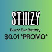 *PROMO* Stiiizy Bar Battery Black