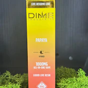 Papaya (1G) | Live Resin Disposable | Hybrid
