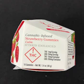 Strawberry (10MG) | 20:1 Gummies | Hybrid