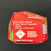 Sour Cherry (100MG) | Gummies | Indica