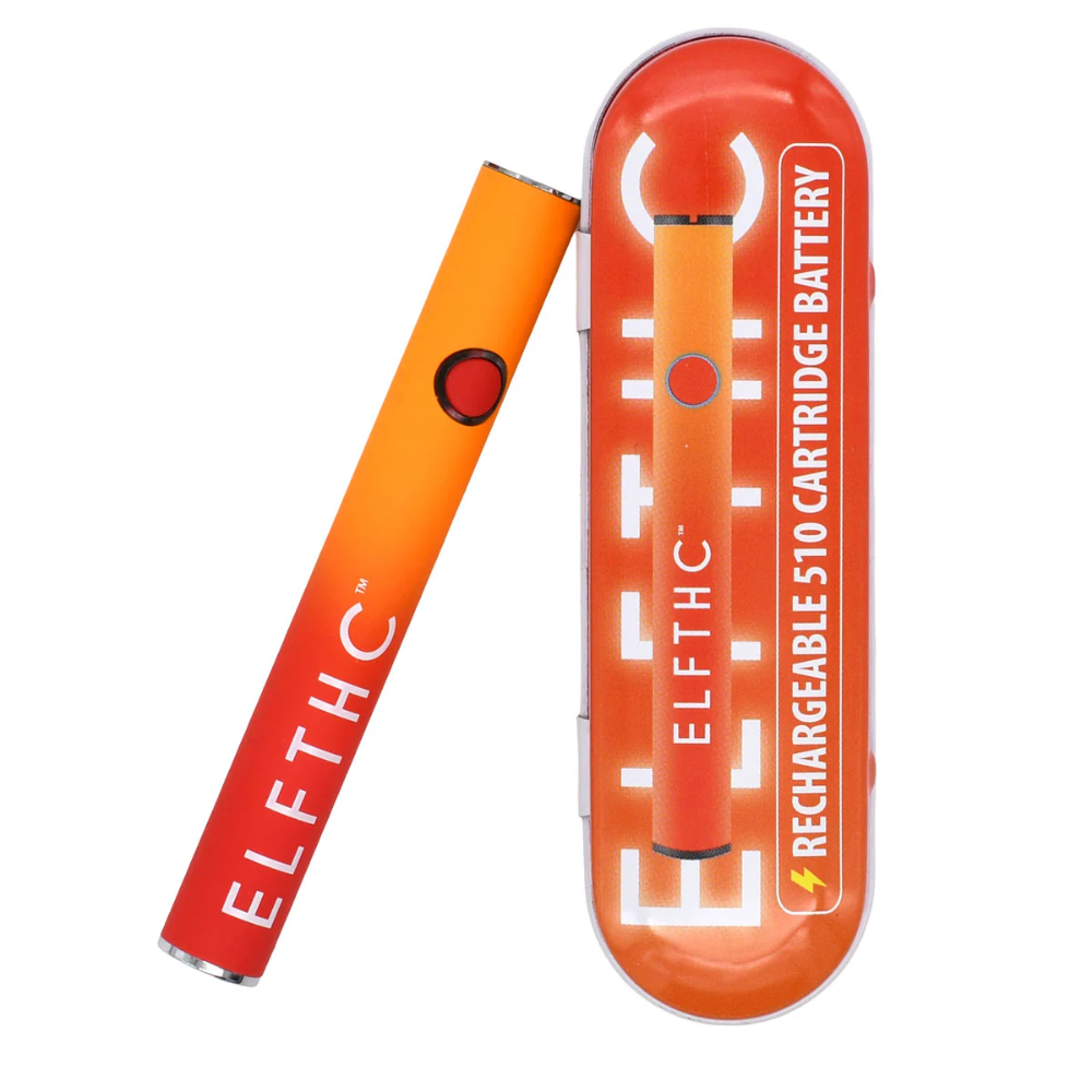 ELF: 510 Thread Battery - Variable Voltage (Red/Orange)
