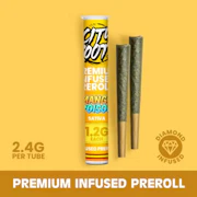 CITY ROOTS: Mango Poison 1.2g Infused Pre-Roll 2pk/2.4g (S)