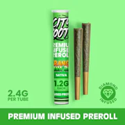 CITY ROOTS: Orange Guava Jack 1.2g Infused Pre-Roll 2pk/2.4g (S)