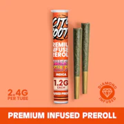 CITY ROOTS: Sweet Georgia Peach 1.2g Infused Pre-Roll 2pk/2.4g (I)