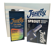 Jaunty: Holiday Kit | Nimbus Snacks w/ Sprout Battery | 1G Live Resin