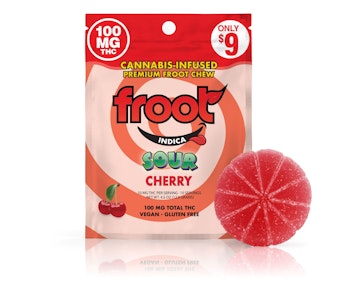 SOUR CHERRY GUMMY - 100MG