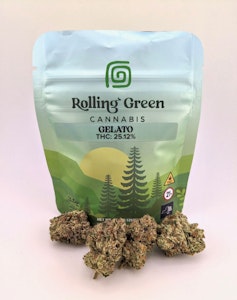 Rolling Green Cannabis - Rolling Green Cannabis - Gelato - 3.5g - Flower