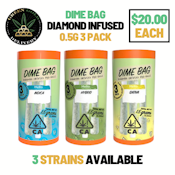 Berry Haze Diamond Infused Mini Pre Rolls 3 Pk Special