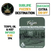 Fuzzies Destination: Dutch Treat Infused Mini Pre Rolls 7 Pk Special  B1G1