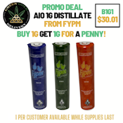 Grape Soda Distillate AIO 1g Special