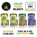 B1G1: Fuzzies Delights: Honeydew Infused Mini Pre Rolls 5 Pk Special 