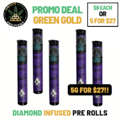 Indica Diamond Infused Pre Roll 1g - Limited Time Special 