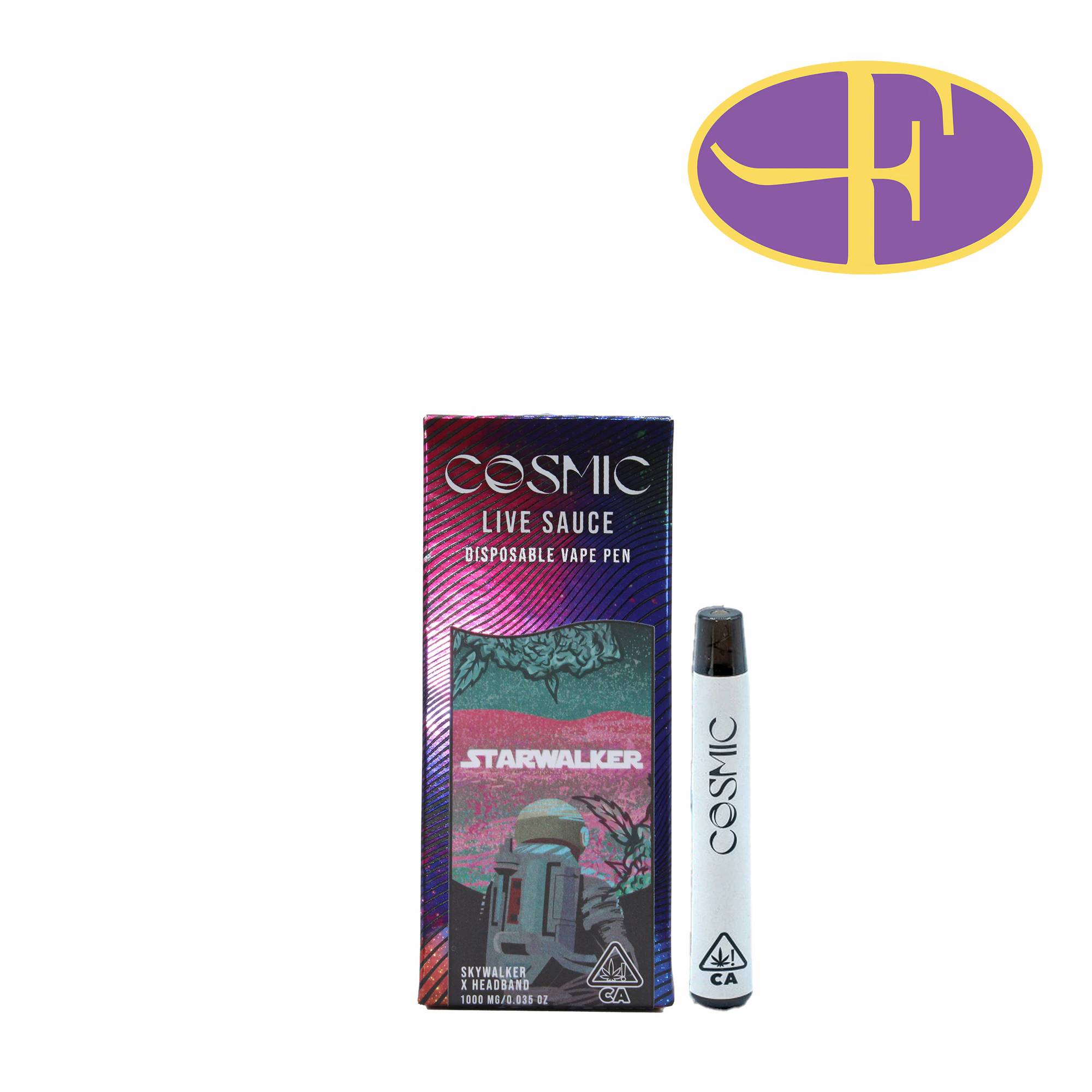 Cosmic - StarWalker Live Resin Disposable Vape Main Image
