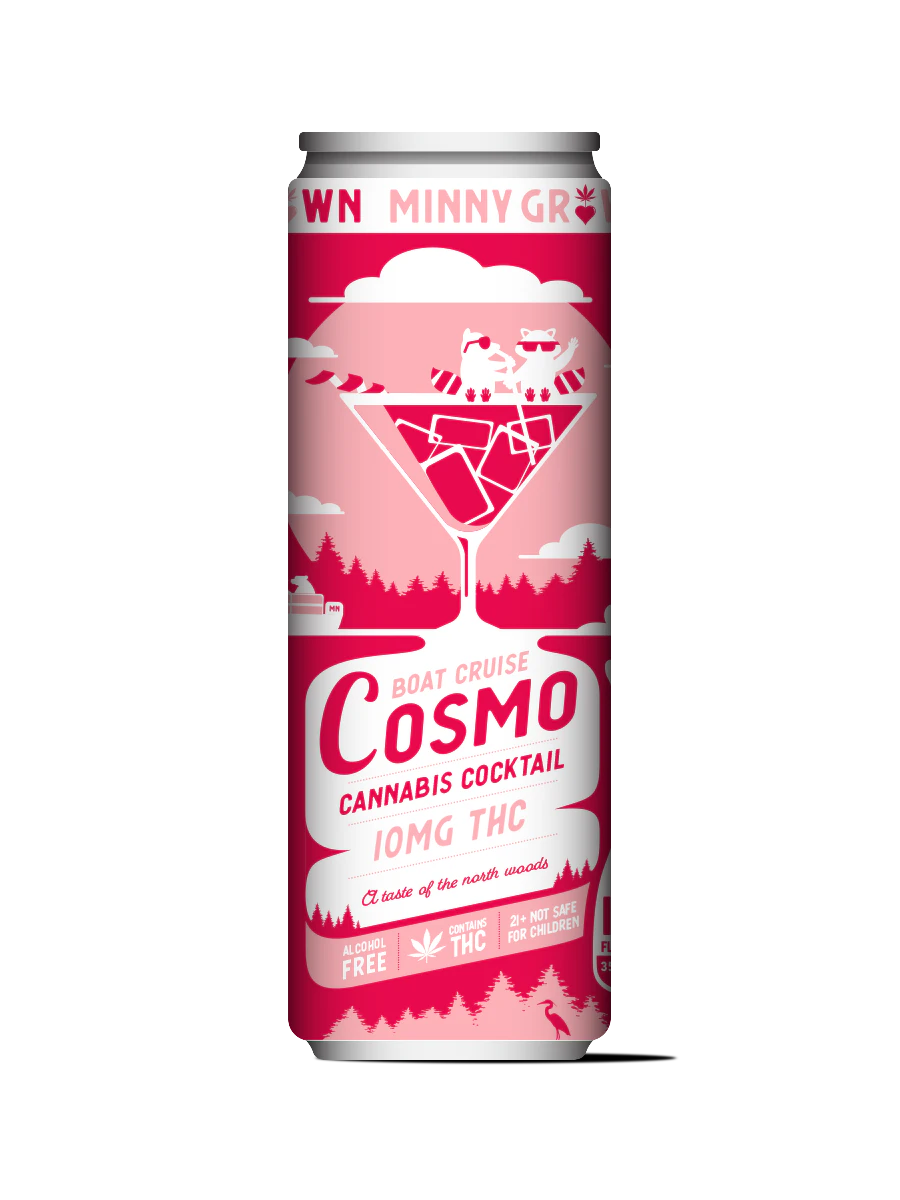 Minny Grown - Cosmo | Drink | 355ml | Minny Grown Main Image