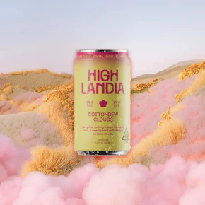 Highlandia - Cottondew Clouds - THC 5mg Beverage