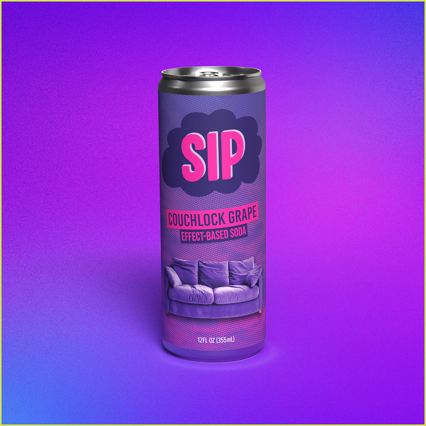 Sip - 1:1 Couchlock Grape Soda - 5mg - CMC Main Image