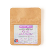 Craft Chocolate Bar w/ Cyprus Flake Salt | 300mg 1:1:1 (THC:CBD:CBN)