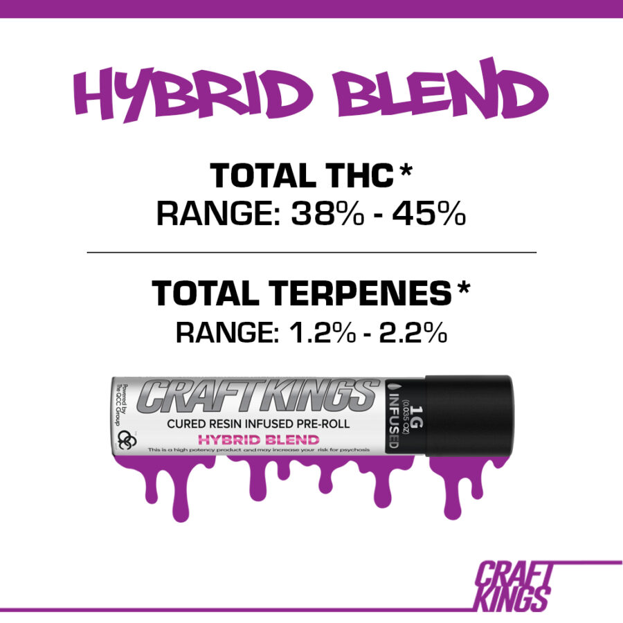 Infused | Hybrid Blend | 1g