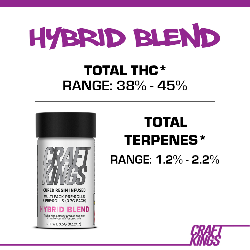 Infused | Hybrid Blend | 5pk