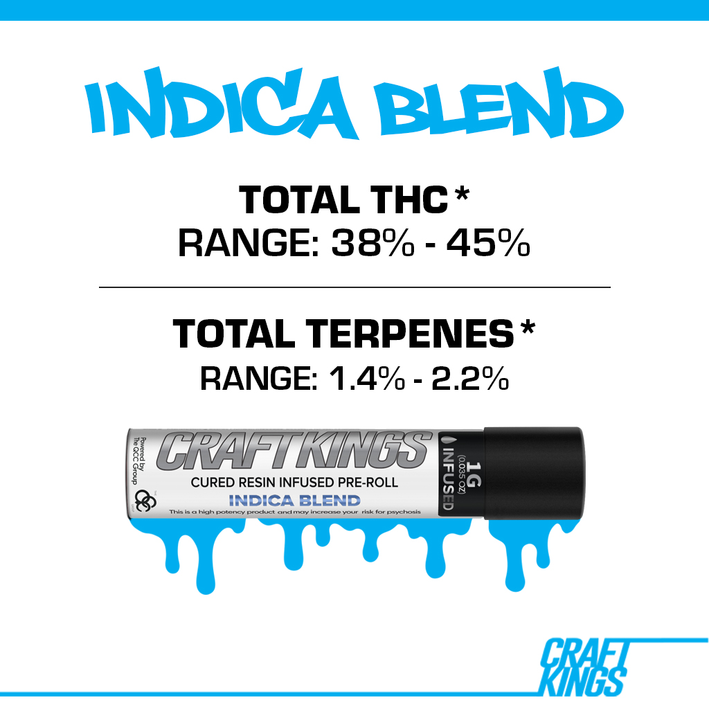 Infused | Indica Blend | 1g
