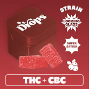 Drops Cranberry THC:CBC Single 100mg