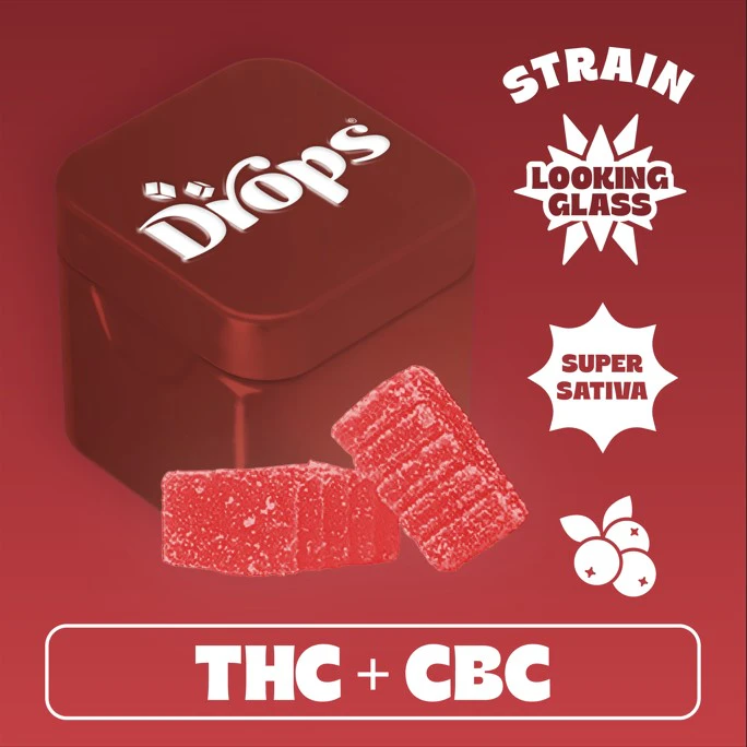 Drops - Drops Cranberry THC:CBC Single 100mg Main Image