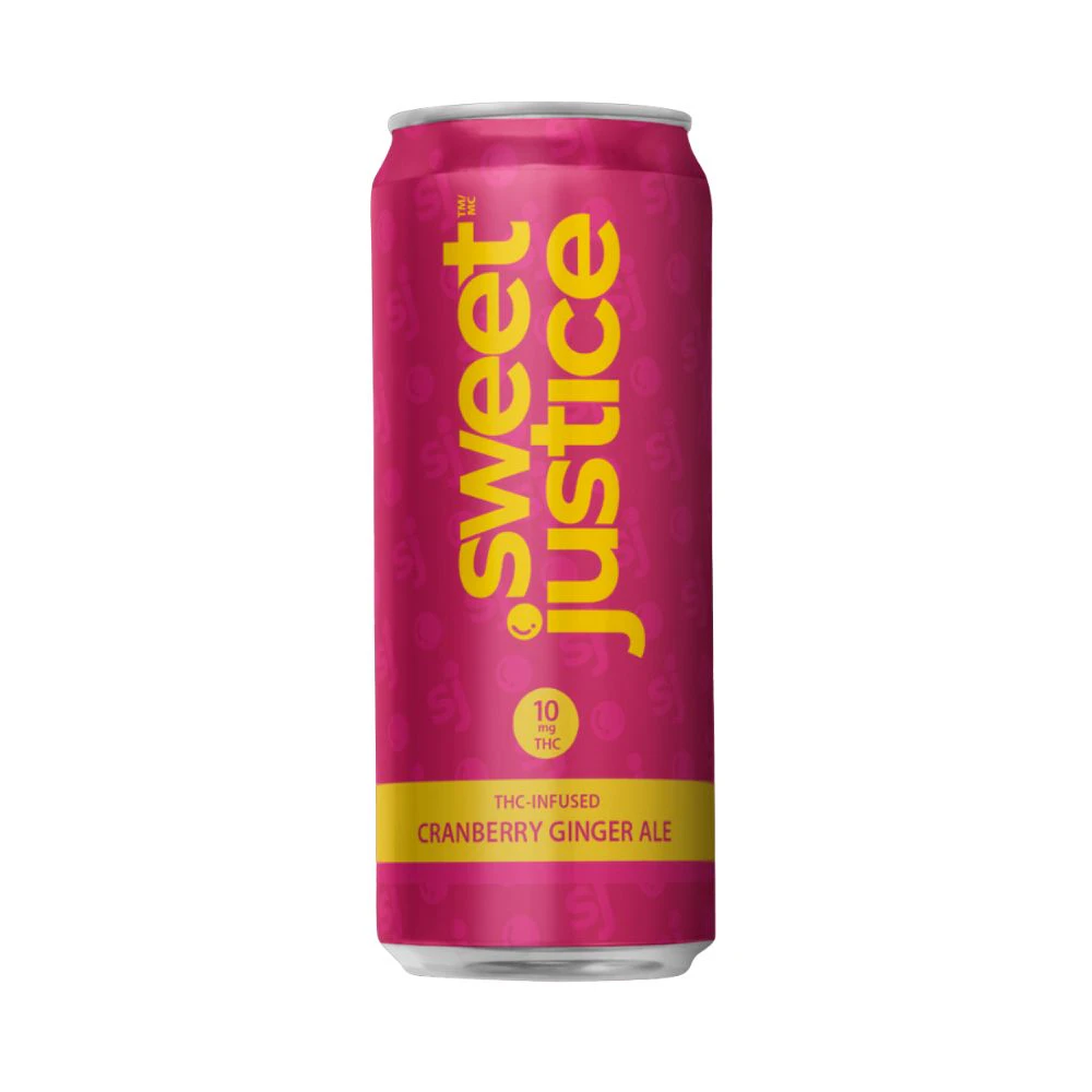 Sweet Justice - Cranberry Ginger Ale 10mg - SWEET JUSTICE Main Image